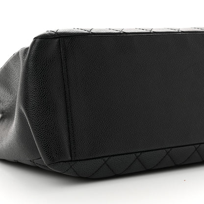 Chanel Caviar Quilted Grand Shopping Tote GST Black 9 of 14