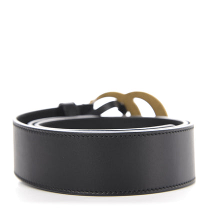 Gucci Calfskin Double G 40mm Belt 80 32 Black 2 of 5