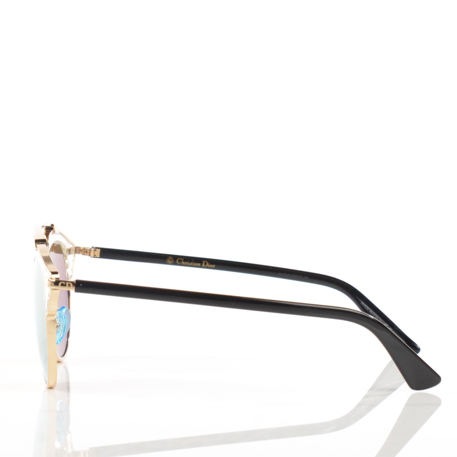 Christian Dior Mirrored So Real Sunglasses Gold 3 of 9