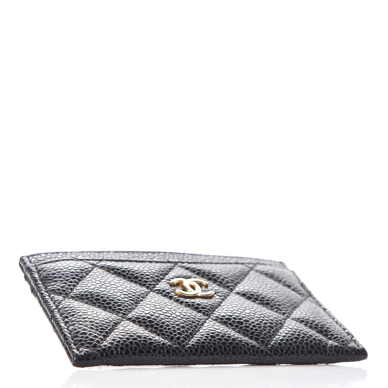 Chanel Caviar Quilted Card Holder Black 4 of 9