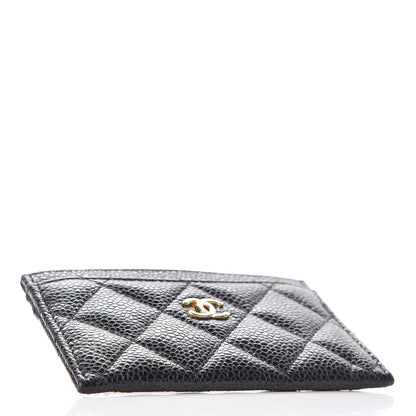 Chanel Caviar Quilted Card Holder Black 4 of 9