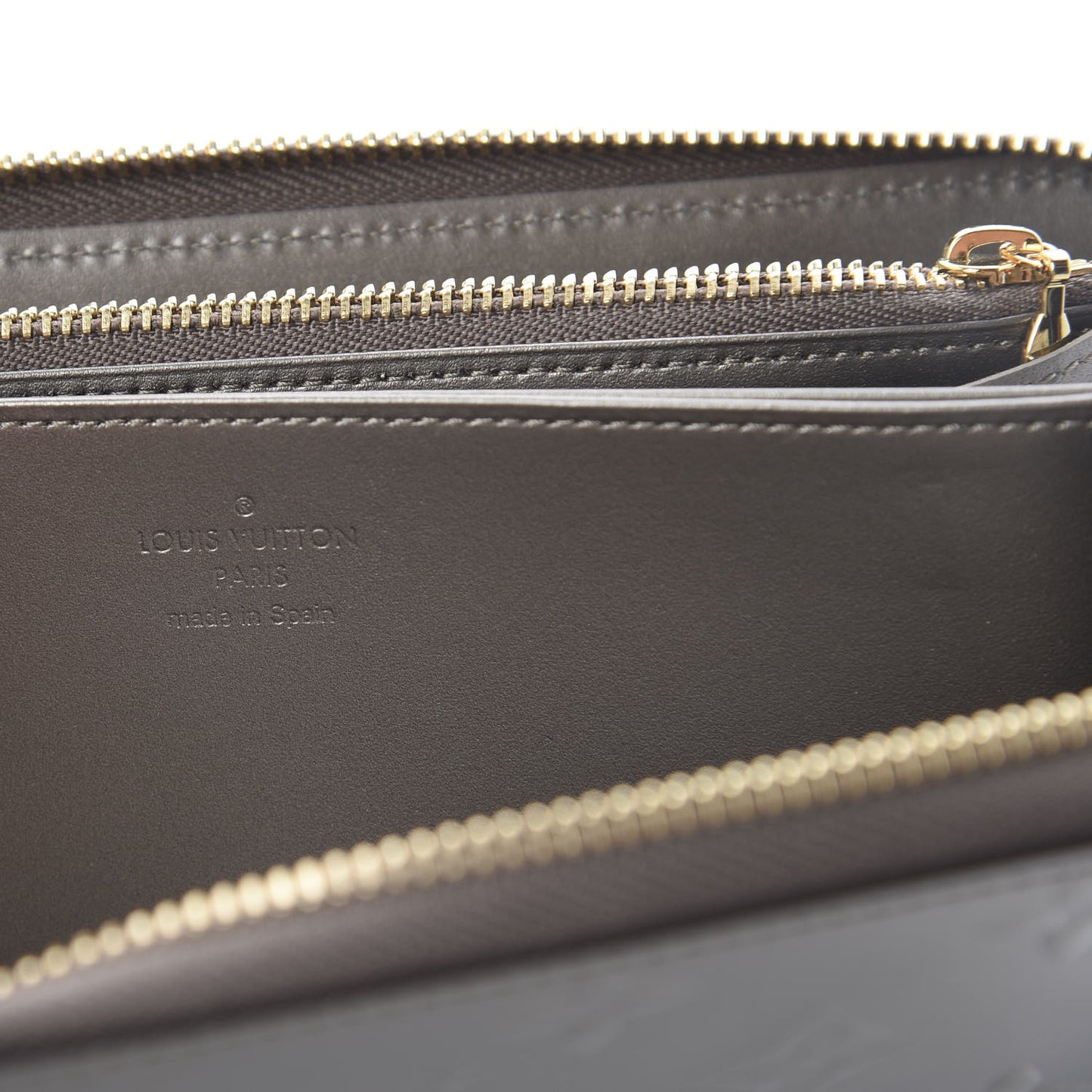 Vernis Zippy Wallet Champagne Metallise