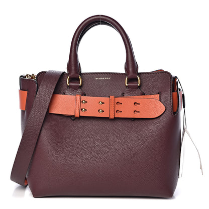 Burberry Soft Grain Calfskin Small Belt Bag Deep Claret 1 of 11