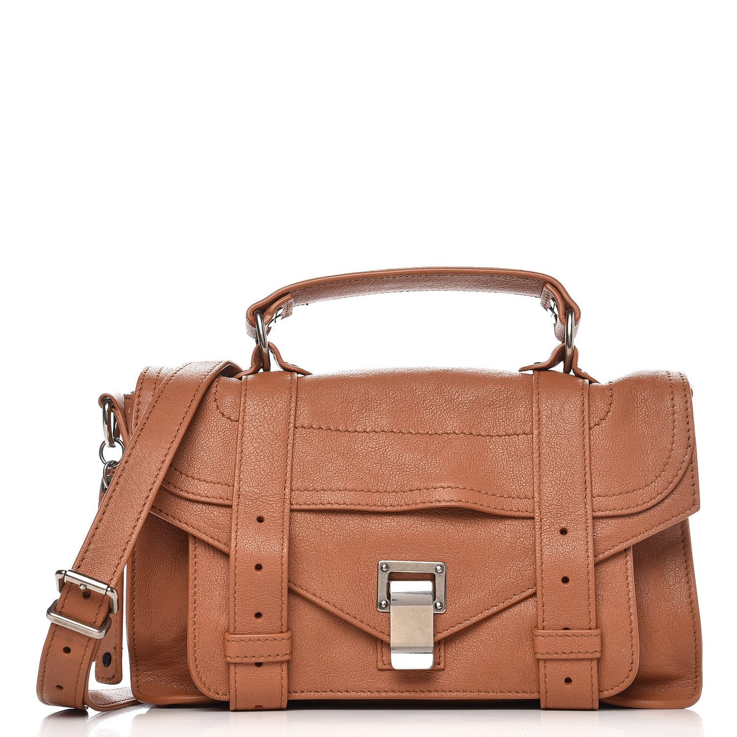Lambskin Tiny PS1 Satchel Dune