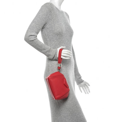 Givenchy Sugar Goatskin Small Antigona Wristlet Bright Red 2 of 7