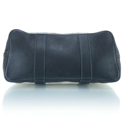 Hermes Toile Leather Garden Party MM Tote Black 5 of 9