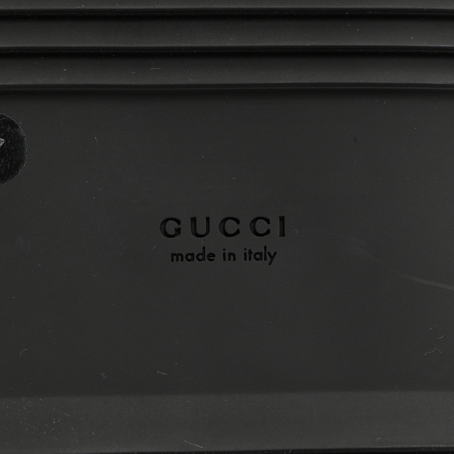 Gucci Merino Wool Interlocking G Dad Sandals 37 Black 8 of 9