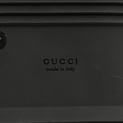 Gucci Merino Wool Interlocking G Dad Sandals 37 Black 8 of 9