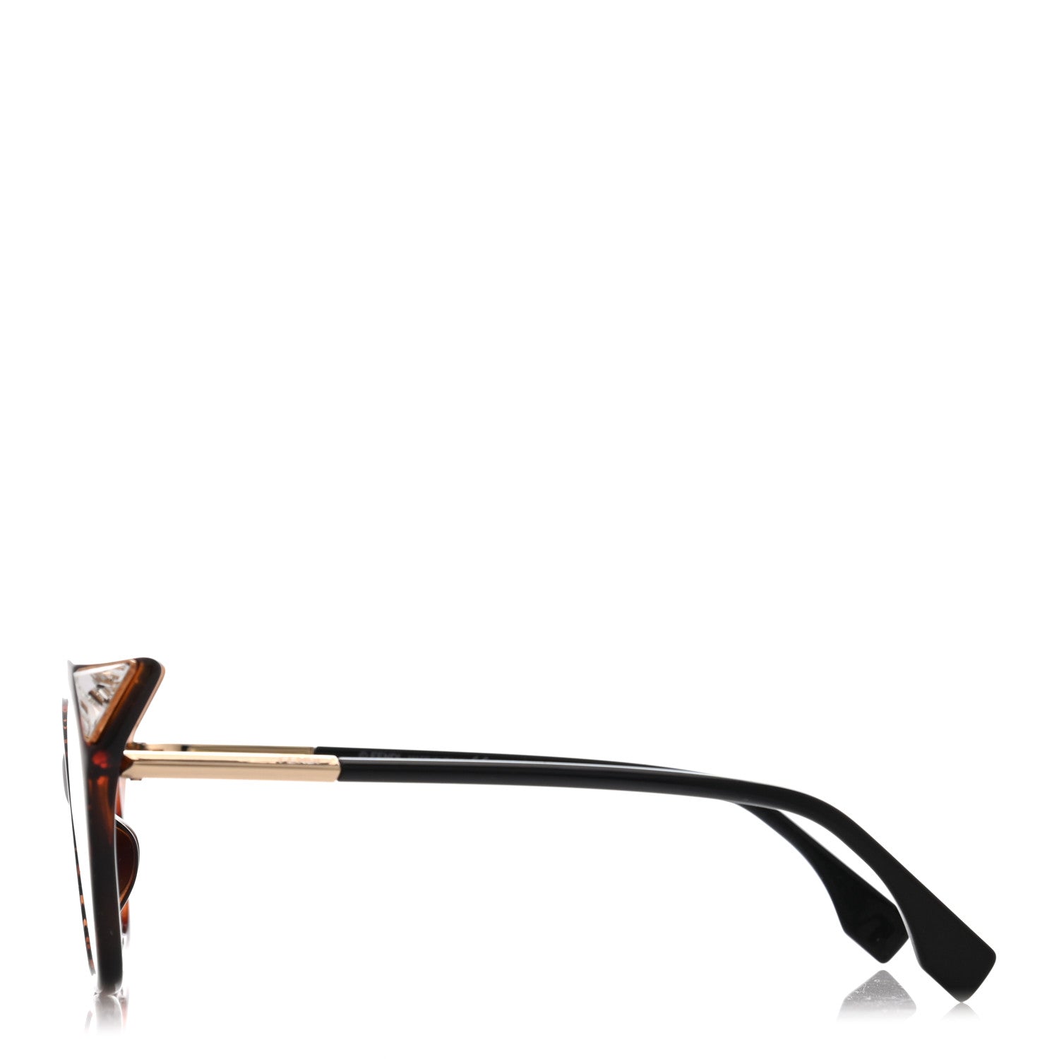 Fendi Cat Eye Iridia Sunglasses FF 0357/S Havana 2 of 7
