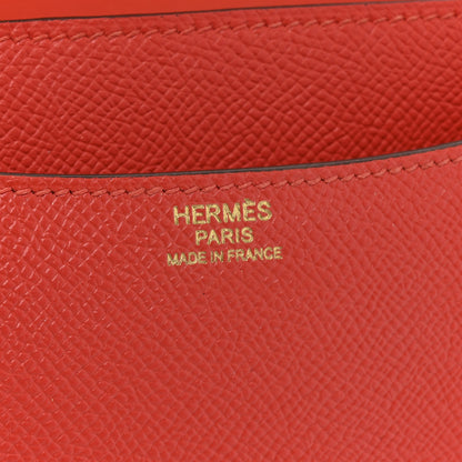Hermes Epsom Constance 24 Rouge Pivoine 11 of 23