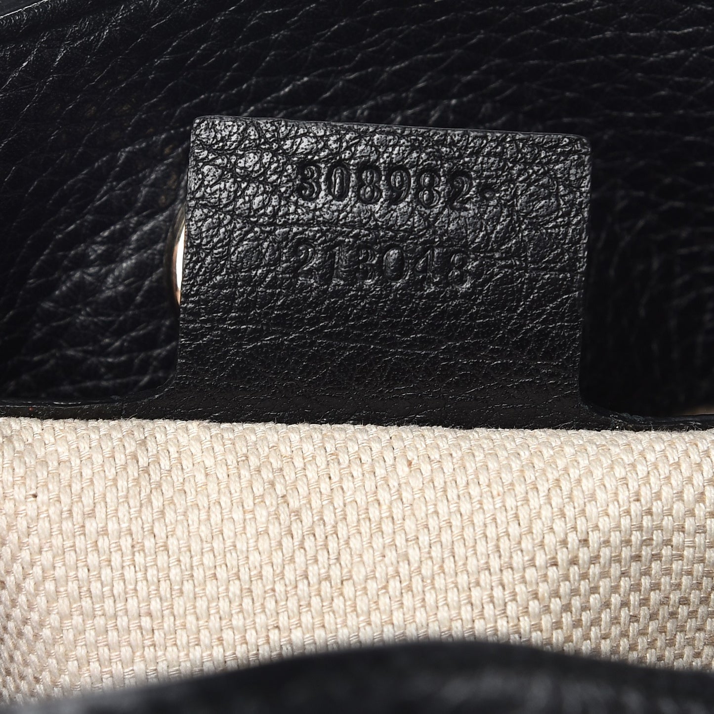 Pebbled Calfskin Medium Soho Chain Shoulder Bag Black