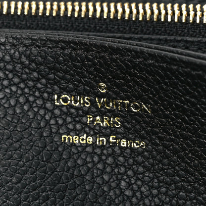 Louis Vuitton Empreinte Monogram Giant Zippy Wallet Black Beige 6 of 11