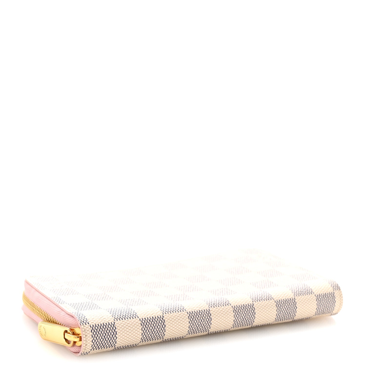 Louis Vuitton Damier Azur Zippy Wallet Rose Ballerine 4 of 7
