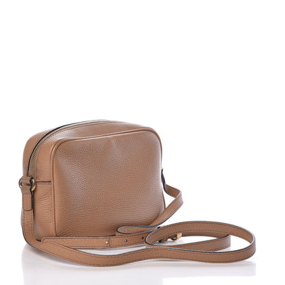 Gucci Pebbled Calfskin Small Soho Disco Bag Camelia 3 of 19
