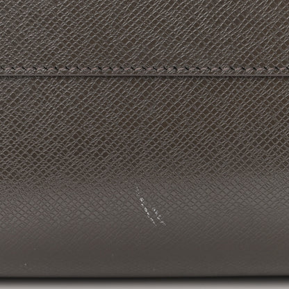 Saint Laurent Grained Calfskin Large Shopping Tote Warm Taupe Black 11 of 11