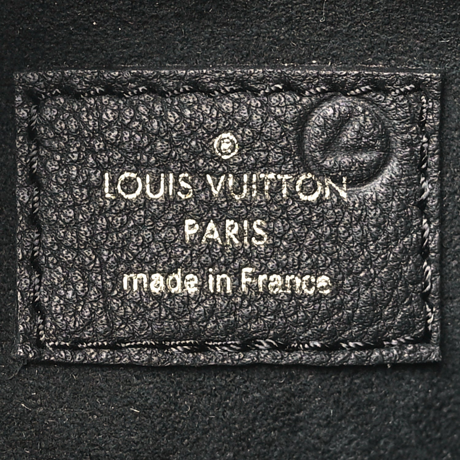 Louis Vuitton Calfskin Lock & Go Tote Black 6 of 11