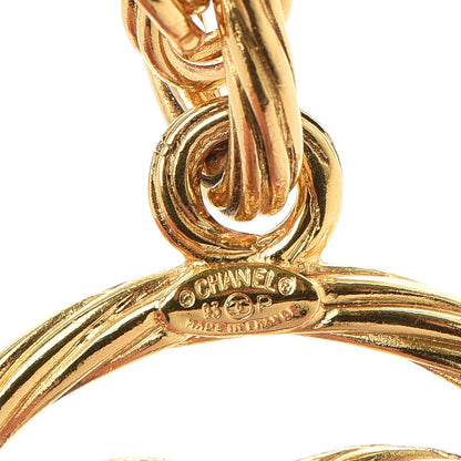 Chanel Chain CC Long Necklace Gold 5 of 8