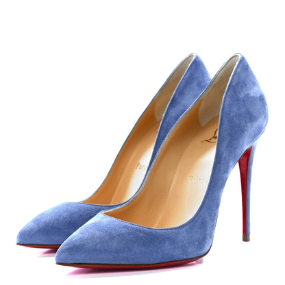 Christian Louboutin Veau Velours Pigalle Follies 100 Pumps 36.5 Jeans 3 of 7