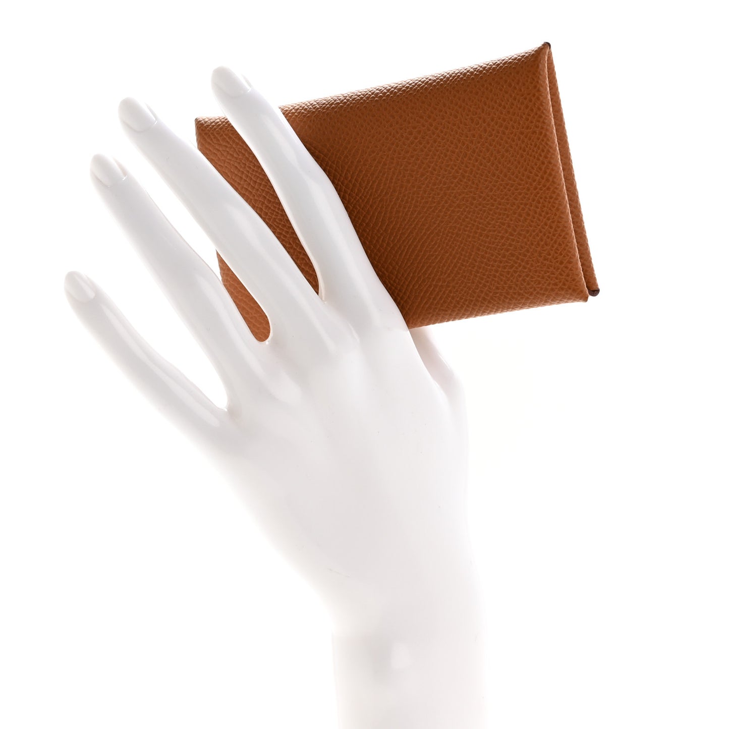 Epsom Calvi Card Case Gold