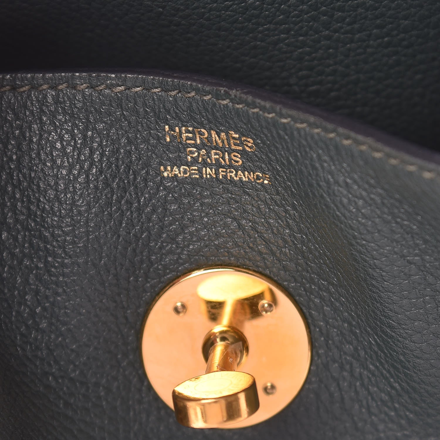 Hermes Evercolor Lindy 30 Vert Titien 6 of 12