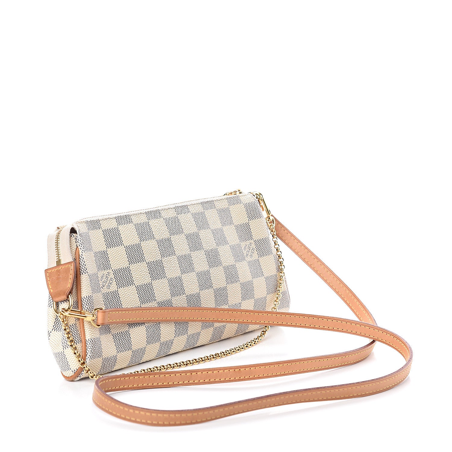 Louis Vuitton Damier Azur Eva Clutch 2 of 7