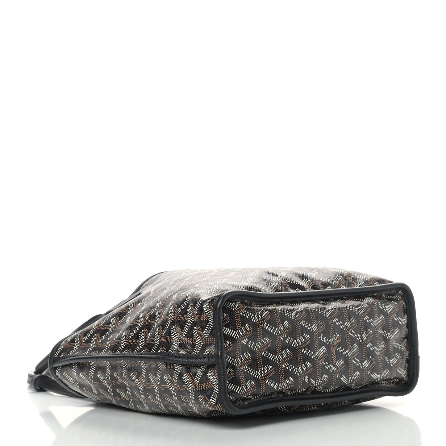 Goyardine Reversible Mini Anjou Black