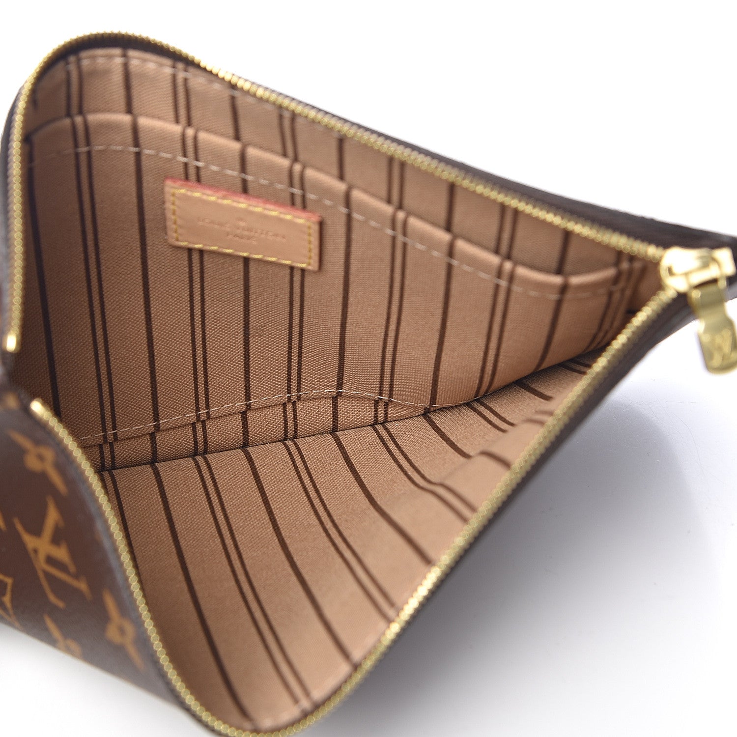 Louis Vuitton Monogram Neverfull MM GM Pochette 5 of 8