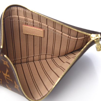 Louis Vuitton Monogram Neverfull MM GM Pochette 5 of 8