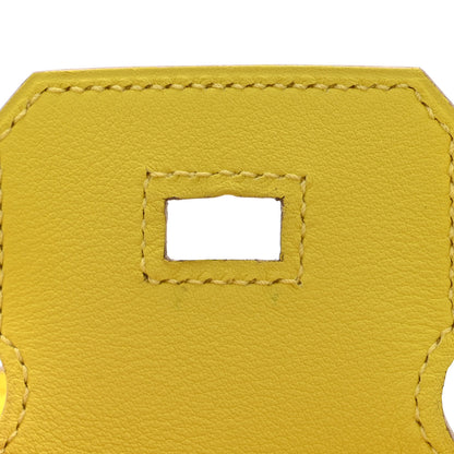 Hermes Swift Birkin 25 Lime 10 of 12