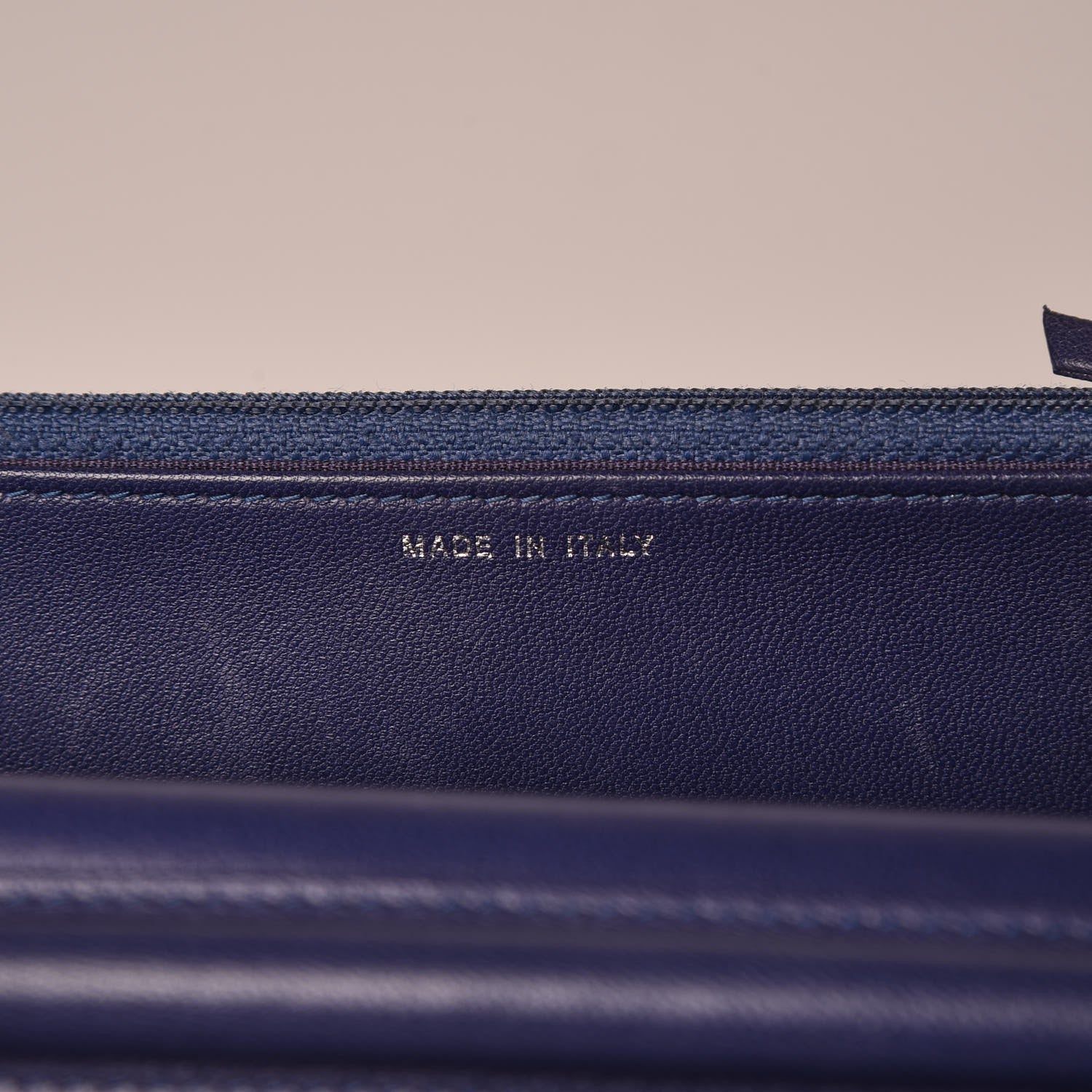Chanel Lambskin Quilted Degrade Wallet On Chain WOC Purple White 7 of 12