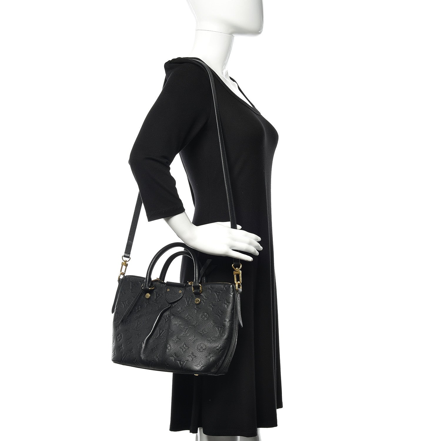 Louis Vuitton Empreinte Mazarine PM Black 2 of 9