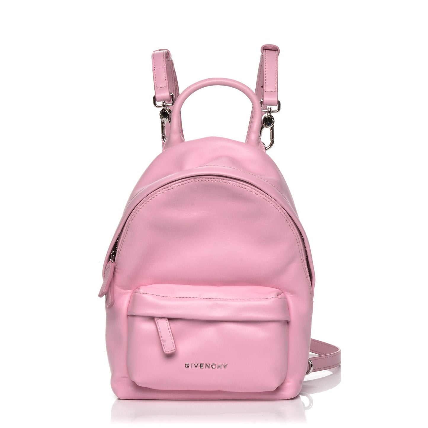 Smooth Calfskin Nano Backpack Bright Pink