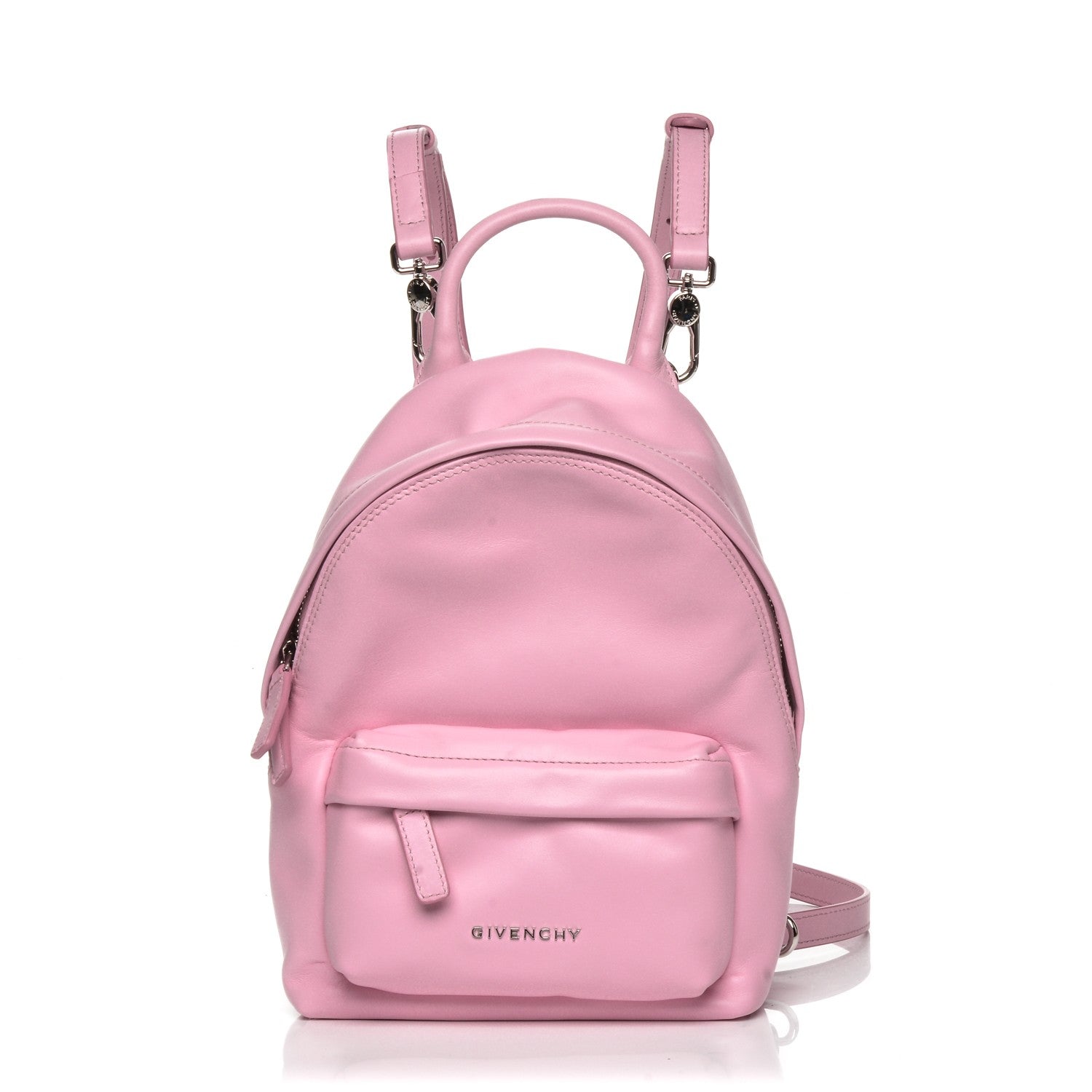 Givenchy Smooth Calfskin Nano Backpack Bright Pink 1 of 7