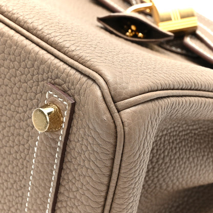 Hermes Togo Birkin 25 Etoupe 9 of 11