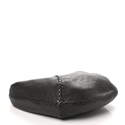 Bottega Veneta Cervo Deerskin Large Hobo Ebano 4 of 9