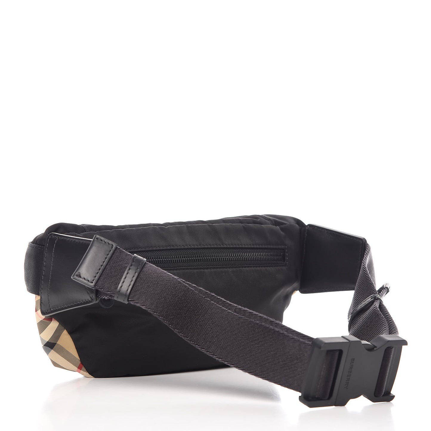 Nylon Vintage Check Sonny Bum Bag Archive Beige Black