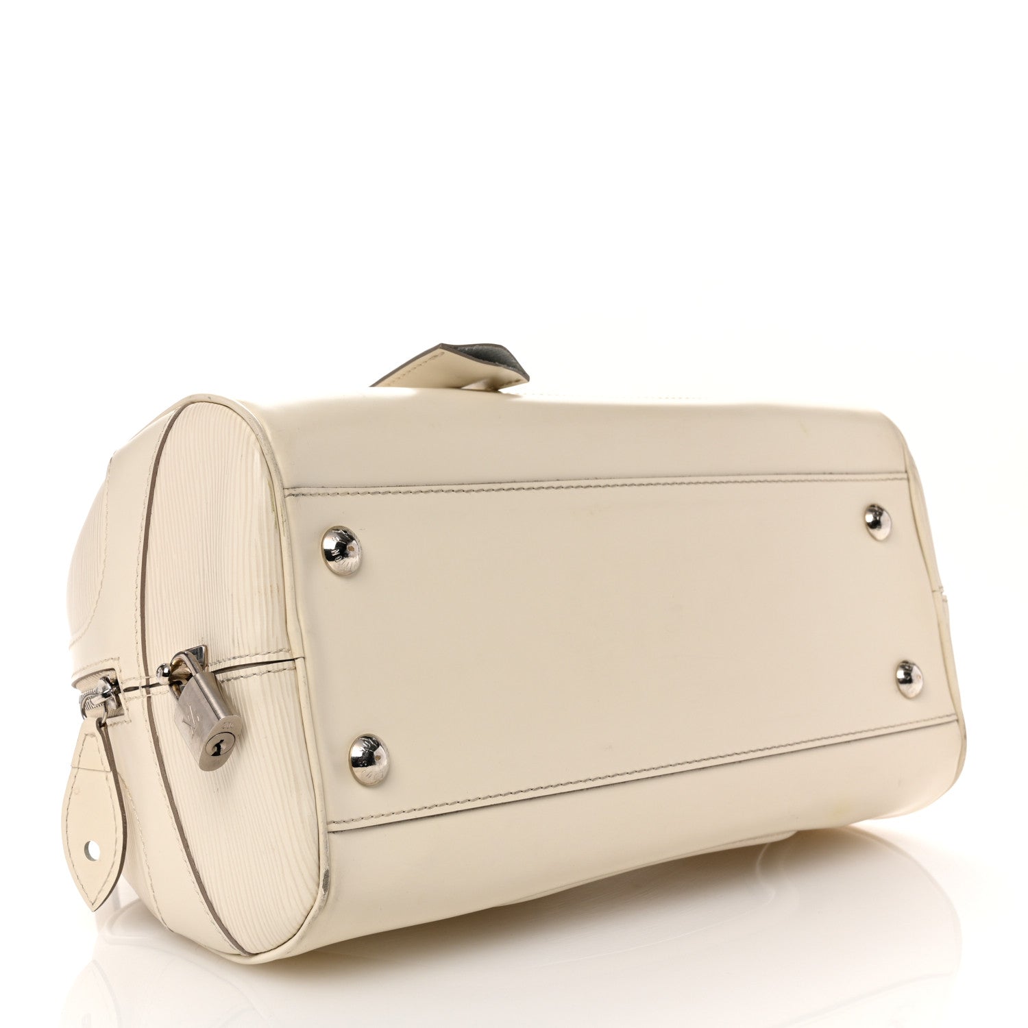 Louis Vuitton Epi Bowling Montaigne PM Ivory 4 of 11