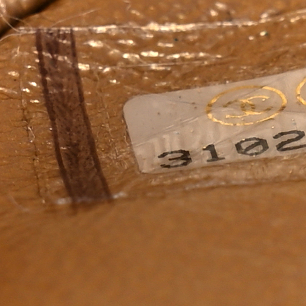 Metallic Lambskin Quilted Mini Square Flap Gold