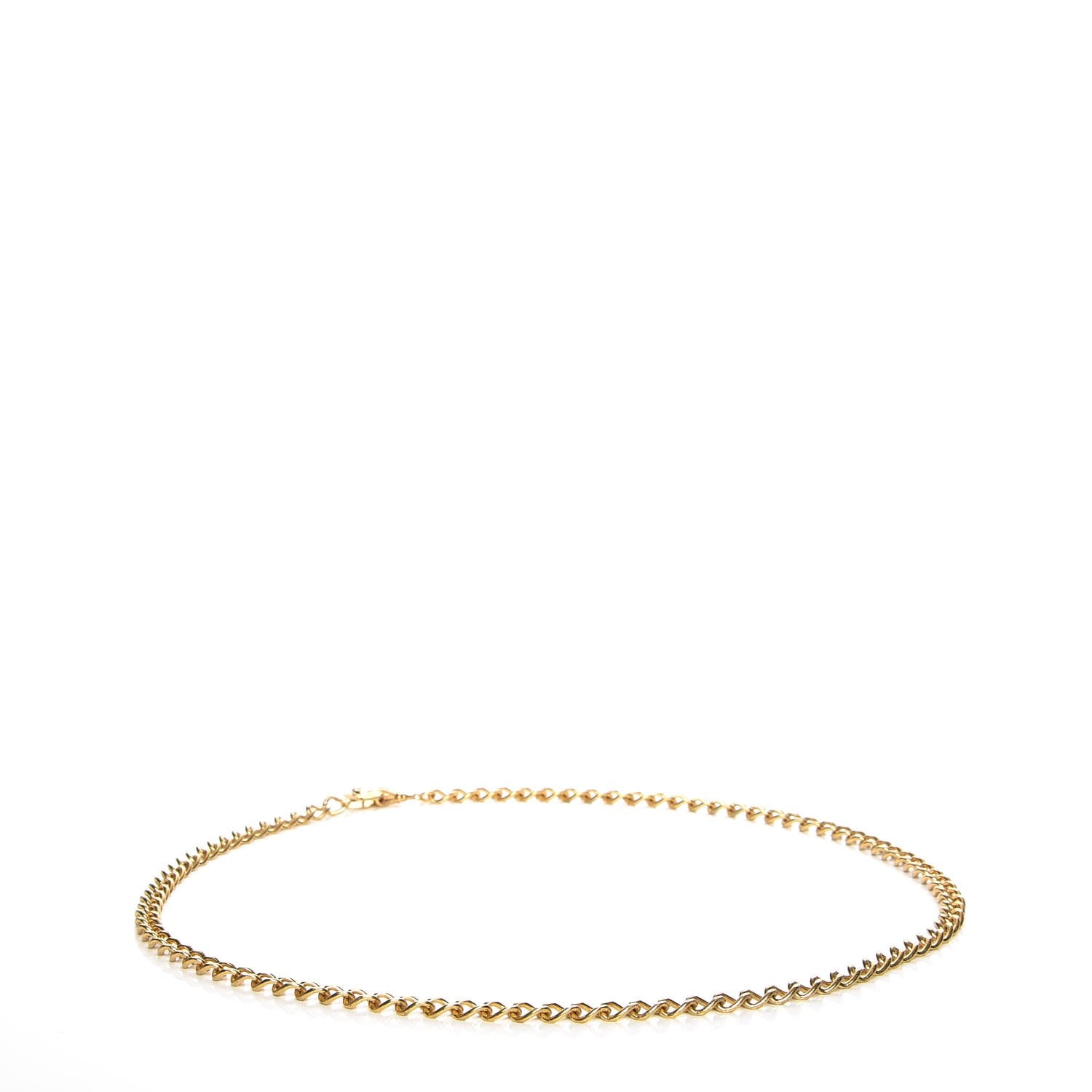 Chanel Metal Chain CC Medallion Belt Gold 3 of 6