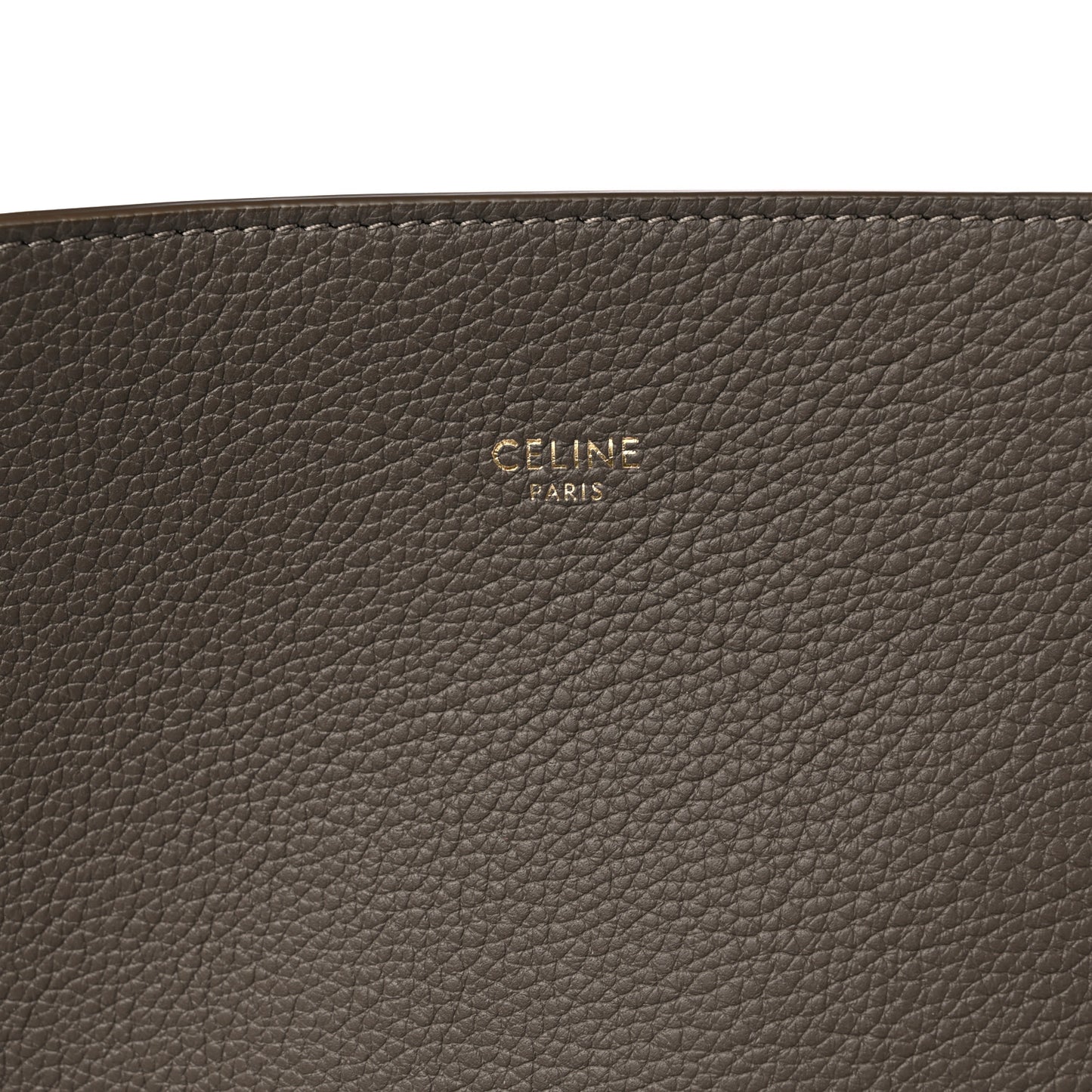 Soft Grained Calfskin Small Belt Cabas Phantom Taupe