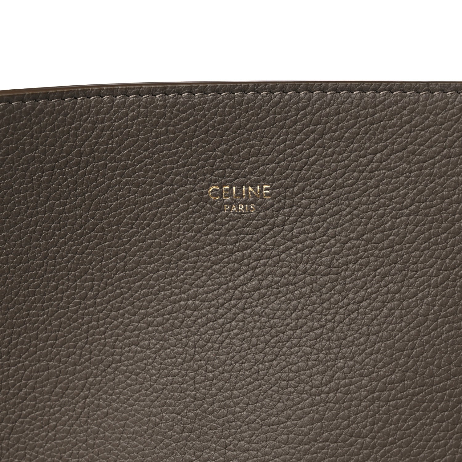 Celine Soft Grained Calfskin Small Belt Cabas Phantom Taupe 6 of 12