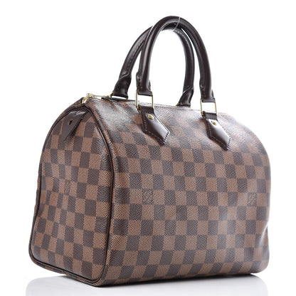 Louis Vuitton Damier Ebene Speedy 25 3 of 10