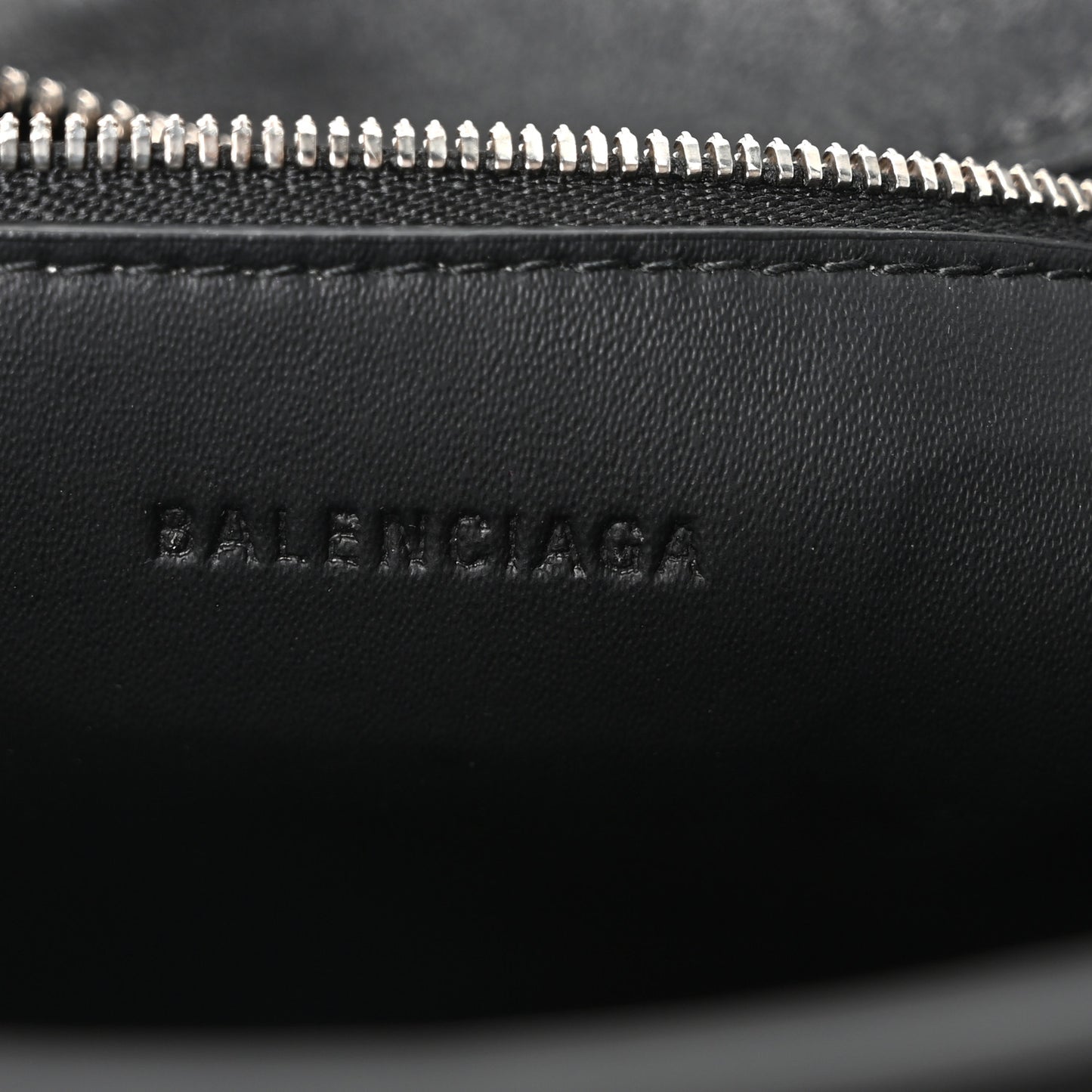 Smooth Calfskin Neo Classic Silver Hardware S City Black