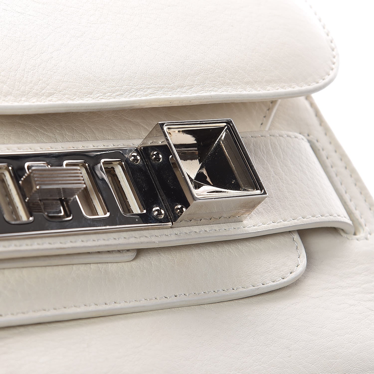 Proenza Schouler Calfskin Mini PS11 Classic Shoulder Bag White 10 of 17