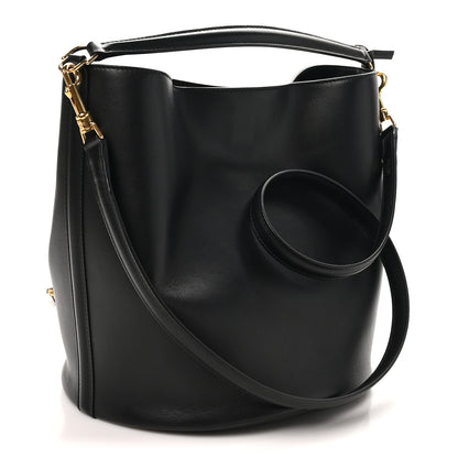 Celine Smooth Calfskin Bucket 16 Bag Black 3 of 10