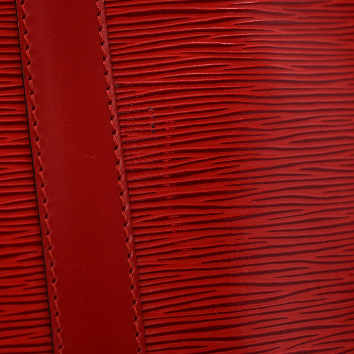 Louis Vuitton Epi Keepall 50 Castillan Red 12 of 13