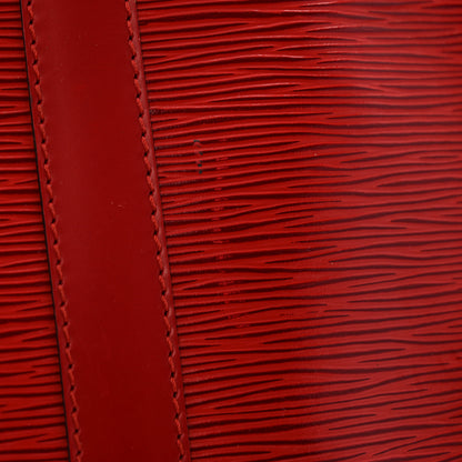 Louis Vuitton Epi Keepall 50 Castillan Red 12 of 13