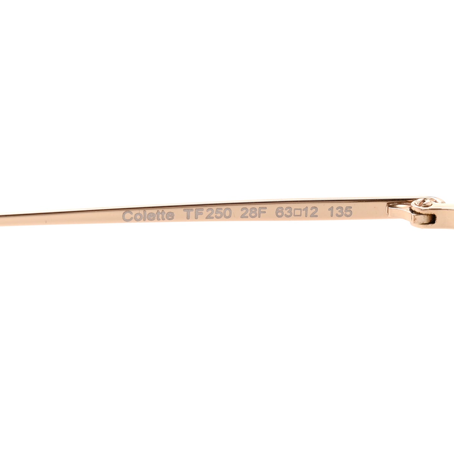 Colette Butterfly Sunglasses TF250 Brown