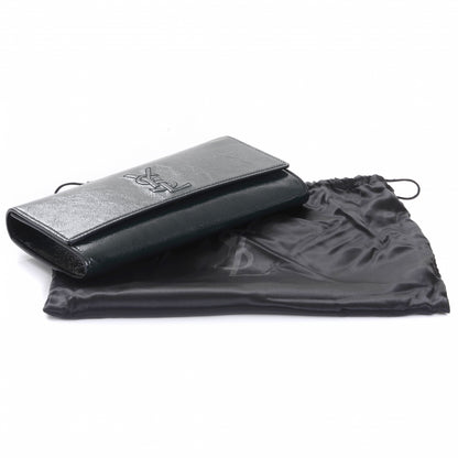 Saint Laurent Patent Belle de Jour Clutch Thyme 6 of 8