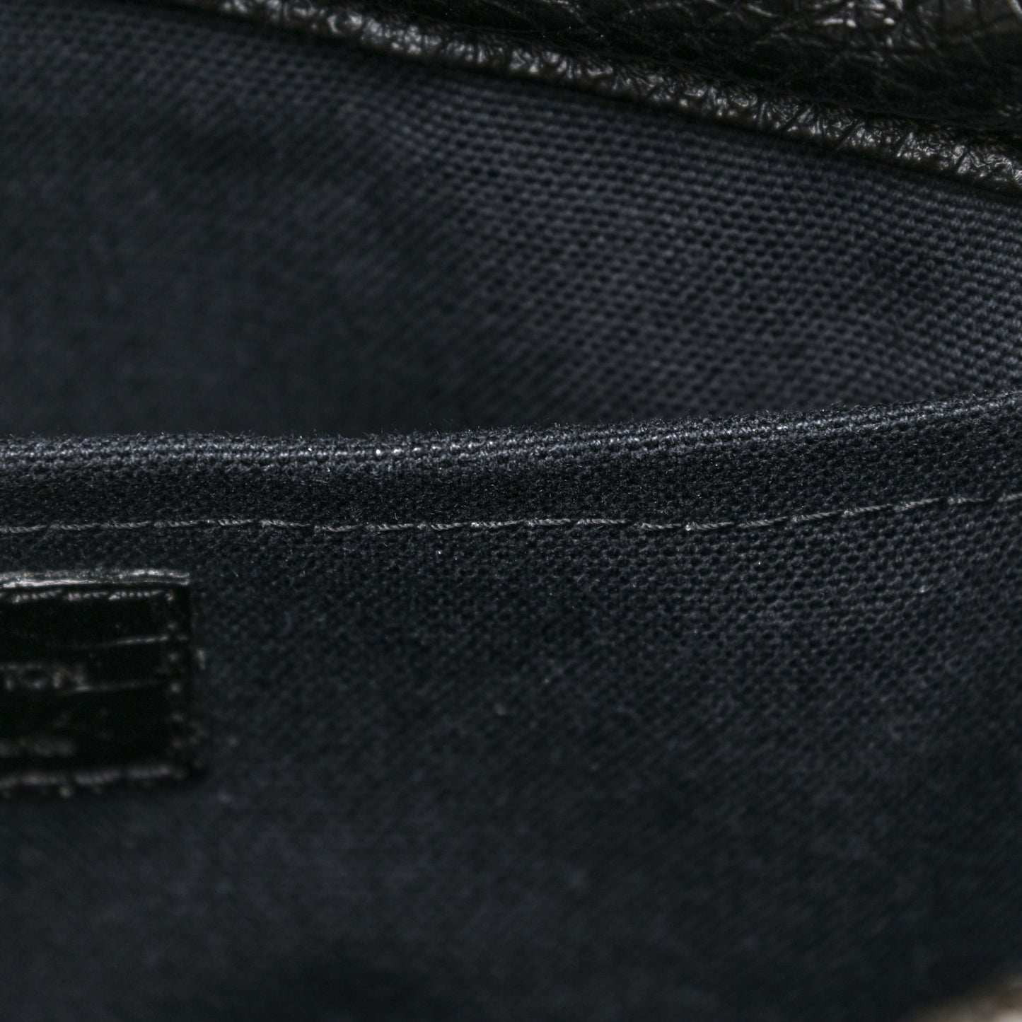 Monogram Motard Pochette Black